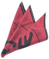 YOSHIE INABA（ヨシエイナバ）バンダナ・スカーフ 赤 サイズ:- レディース/2200659778130