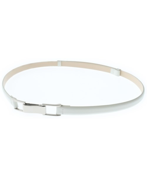YOSHIE INABA(ヨシエイナバ)ベルト 白 サイズ:-/2200659778147