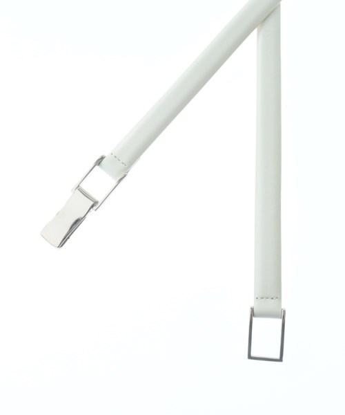 YOSHIE INABA（ヨシエイナバ）ベルト 白 サイズ:- レディース/2200659778147