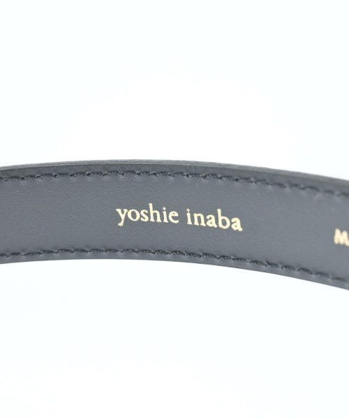 YOSHIE INABA（ヨシエイナバ）ベルト 黒 サイズ:- レディース/2200659778154
