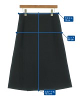 YOSHIE INABA（ヨシエイナバ）ロング・マキシ丈スカート 黒 サイズ:11(L位) レディース/2200647072035