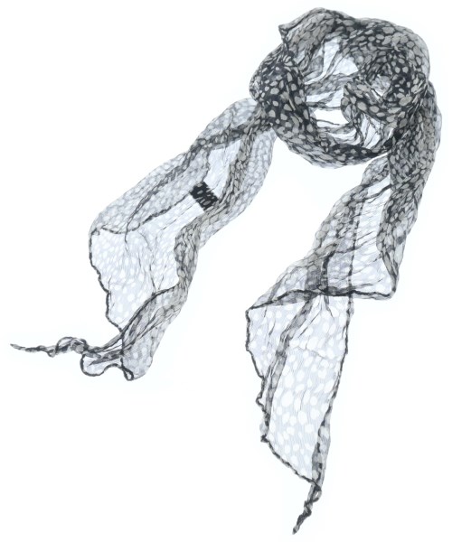 YOSHIE INABA(ヨシエイナバ)ストール 黒 サイズ:-/2200625130108