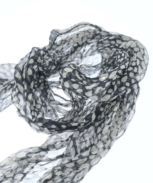 YOSHIE INABA（ヨシエイナバ）ストール 黒 サイズ:- レディース/2200625130108