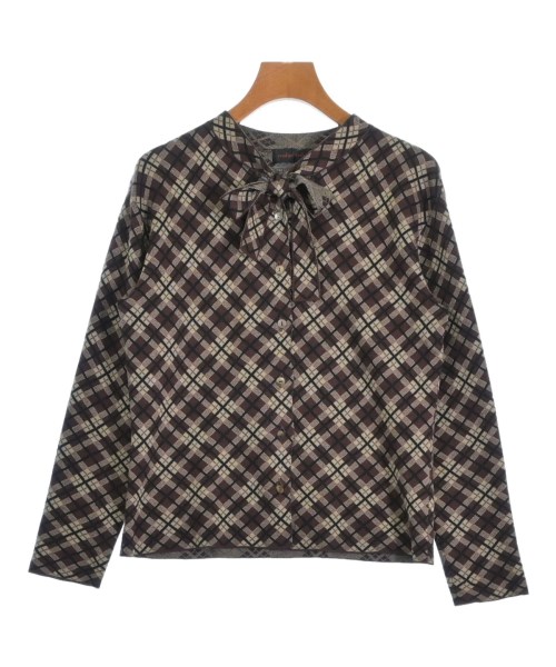 YOSHIE INABA(ヨシエイナバ)カーディガン 茶 サイズ:-(M位)/2200649003013