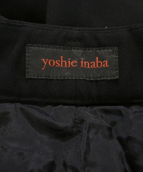 YOSHIE INABA（ヨシエイナバ）スラックス 黒 サイズ:9(M位) レディース/2200650964044