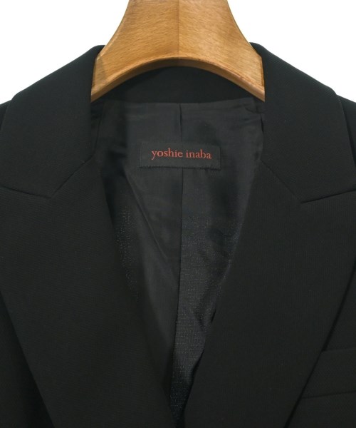 YOSHIE INABA（ヨシエイナバ）ジャケット 黒 サイズ:7(S位) レディース/2200650964051