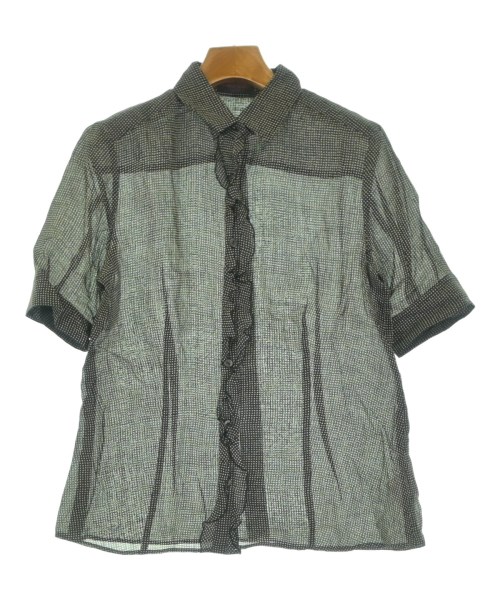 YOSHIE INABA(ヨシエイナバ)ブラウス 黒 サイズ:11(M位)/2200640120207