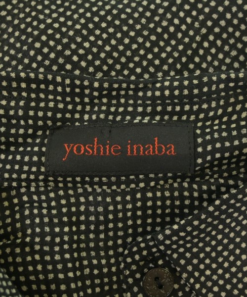 YOSHIE INABA（ヨシエイナバ）ブラウス 黒 サイズ:11(M位) レディース/2200640120207