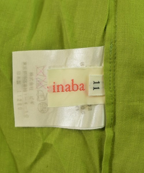 YOSHIE INABA（ヨシエイナバ）ブラウス 緑 サイズ:11(M位) レディース/2200640120238