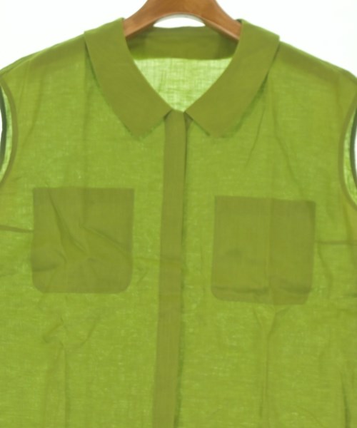 YOSHIE INABA（ヨシエイナバ）ブラウス 緑 サイズ:11(M位) レディース/2200640120238