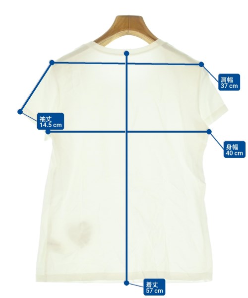 YOSHIE INABA（ヨシエイナバ）Tシャツ・カットソー 白 サイズ:11(M位) レディース/2200640120269