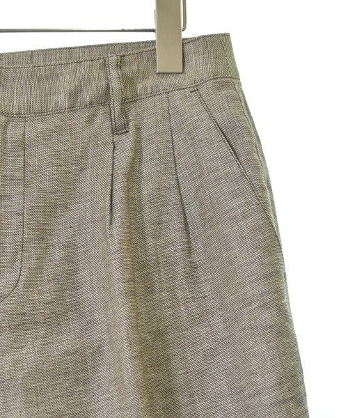 YOSHIE INABA（ヨシエイナバ）スラックス 茶 サイズ:11(L位) レディース/2200646187075