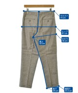 YOSHIE INABA（ヨシエイナバ）スラックス 茶 サイズ:11(L位) レディース/2200646187075