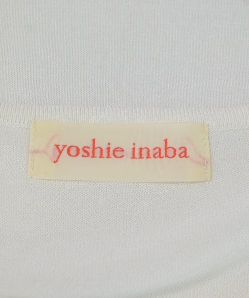 YOSHIE INABA（ヨシエイナバ）ニット・セーター 白 サイズ:9(M位) レディース/2200702519505