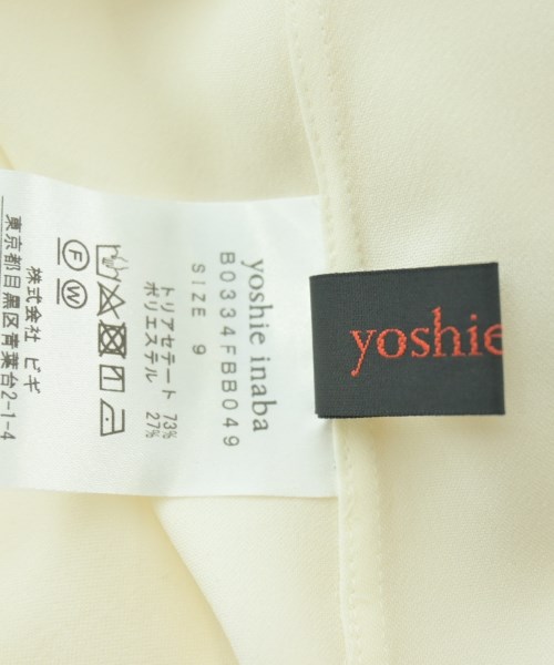 YOSHIE INABA（ヨシエイナバ）カジュアルシャツ 白 サイズ:9(M位) レディース/2200665977077