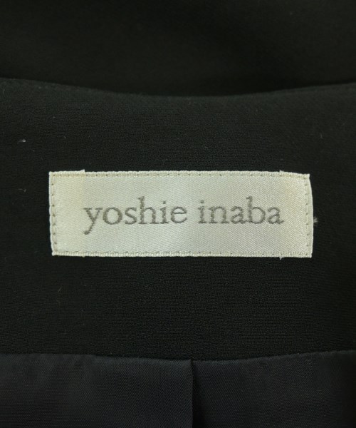 YOSHIE INABA（ヨシエイナバ）カジュアルジャケット 黒 サイズ:38(S位) レディース/2200665977107