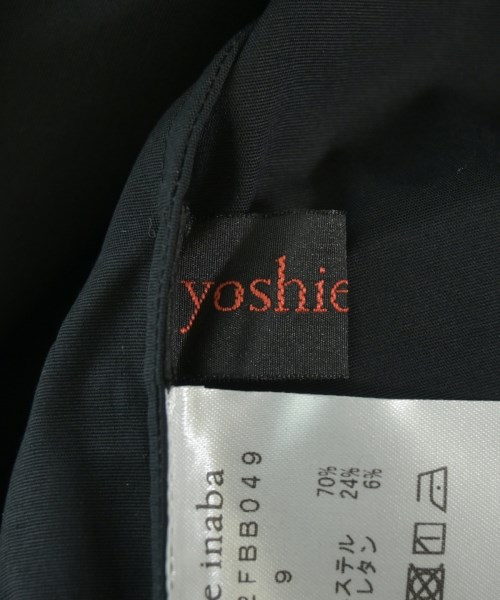 YOSHIE INABA（ヨシエイナバ）カジュアルシャツ 黒 サイズ:9(M位) レディース/2200669653083