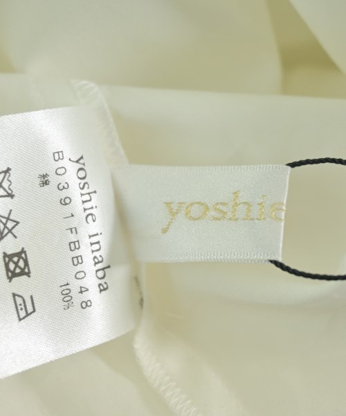 YOSHIE INABA（ヨシエイナバ）カジュアルシャツ 白 サイズ:9(M位) レディース/2200669653212