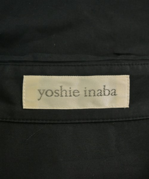 YOSHIE INABA（ヨシエイナバ）カジュアルシャツ 黒 サイズ:40(M位) レディース/2200669873061
