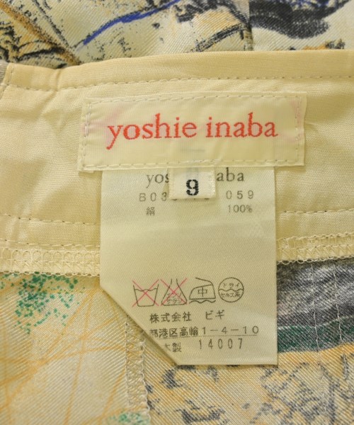 YOSHIE INABA（ヨシエイナバ）ひざ丈スカート ベージュ サイズ:9(M位) レディース/2200726761027