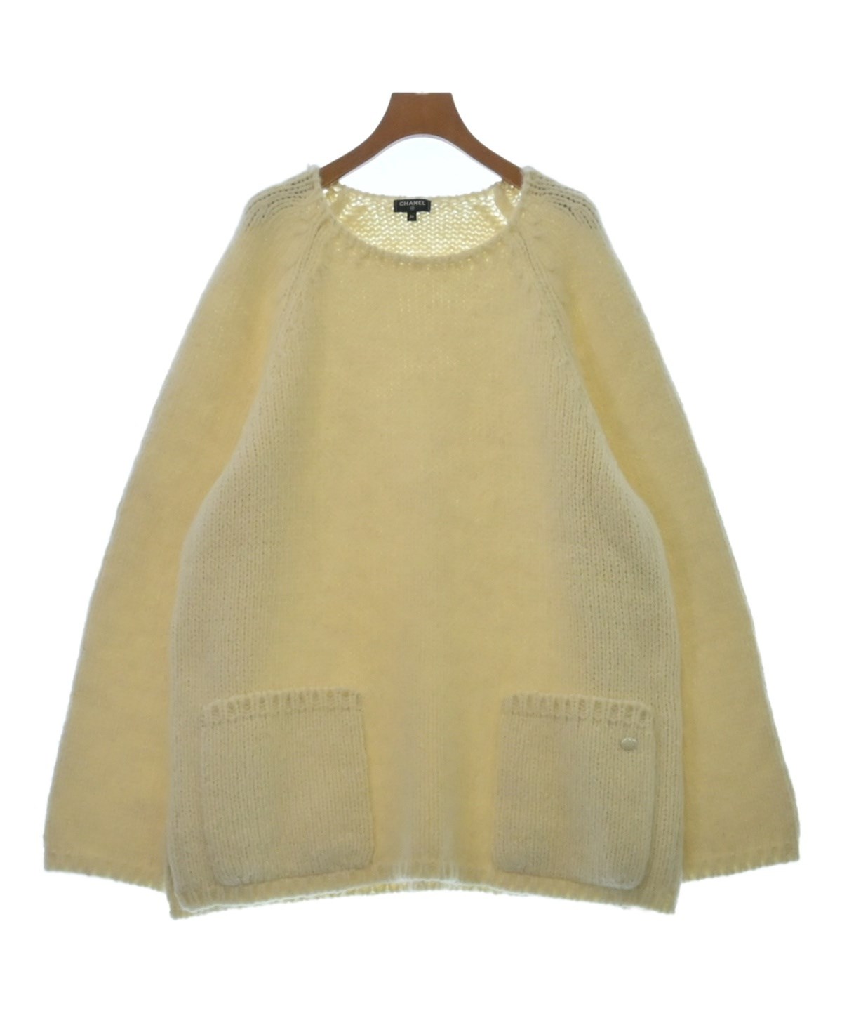 CHANEL（シャネル）ニット・セーター 白 サイズ:54(XXL位) レディース