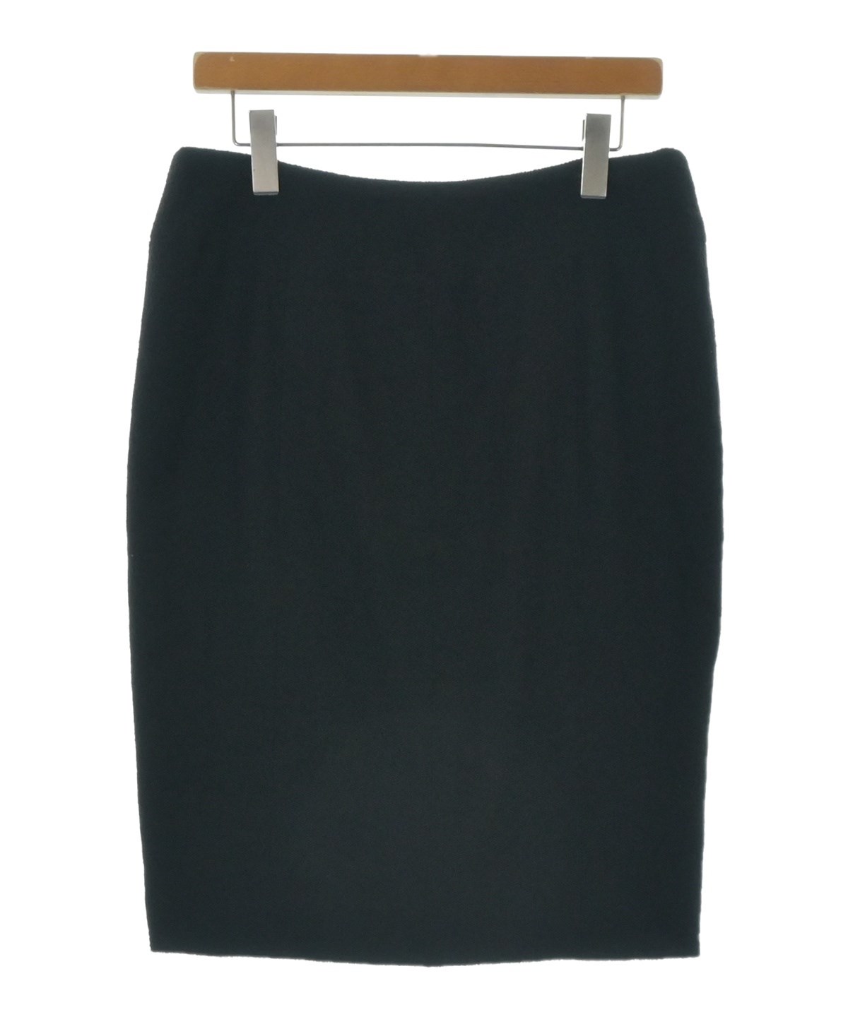 CHANEL（シャネル）ひざ丈スカート 黒 サイズ:42(M位) レディース