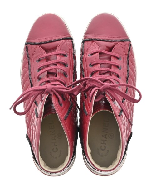 CHANEL（シャネル）スニーカー 赤 サイズ:EU43(28cm位) メンズ/2200635403070