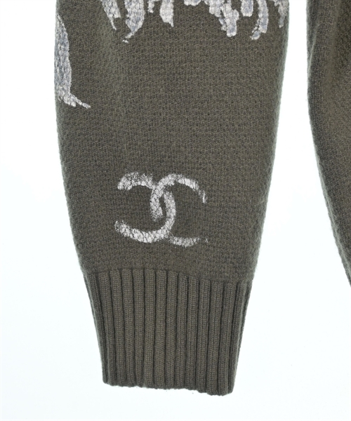 CHANEL（シャネル）ニット・セーター カーキ サイズ:40(M位) レディース/2200585892030