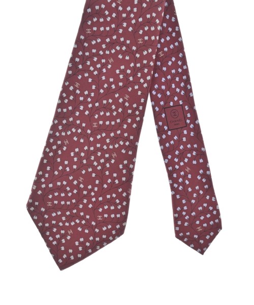 CHANEL（シャネル）ネクタイ 赤 サイズ:- メンズ/2200626704346