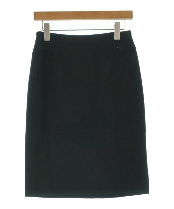 CHANEL（シャネル）ひざ丈スカート 黒 サイズ:34(XS位) レディース