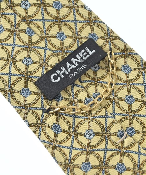 CHANEL（シャネル）ネクタイ 黄 サイズ:- メンズ/2200671273101