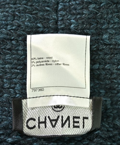 CHANEL（シャネル）カーディガン 青 サイズ:52(XXL位) レディース/2200721872018