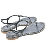 CHANEL（シャネル）サンダル 黒 サイズ:37(23.5cm位) レディース/2200686905011