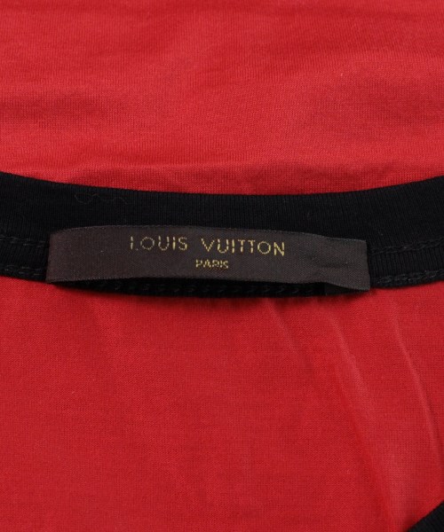 ルイヴィトン 17AW Tシャツ カットソー LVロゴ 赤 グレー M