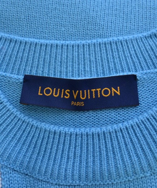 LOUIS VUITTON（ルイヴィトン）ニット・セーター 青 サイズ:XL メンズ