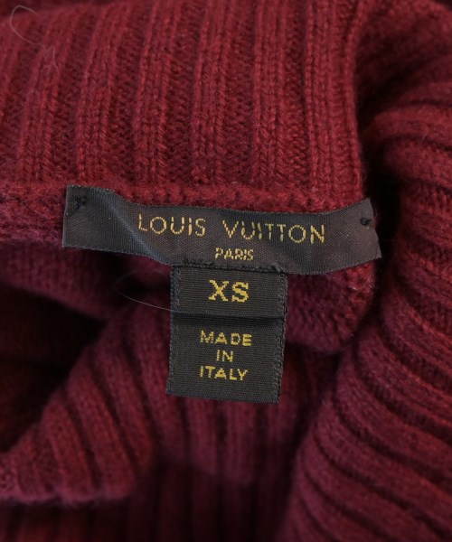 LOUIS VUITTON（ルイヴィトン）ニット・セーター 赤 サイズ:XS 