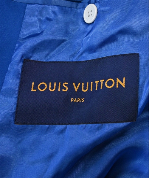 LOUIS VUITTON（ルイヴィトン）ステンカラーコート 青 サイズ:46(M位 