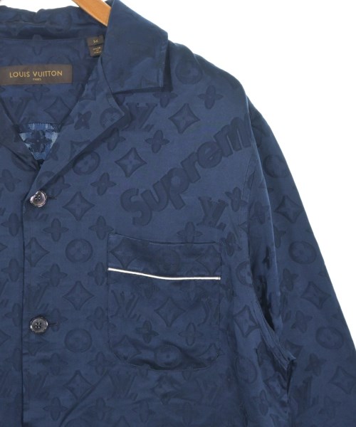 LOUIS VUITTON（ルイヴィトン）カジュアルシャツ 紺 サイズ:M メンズ/2200356912059