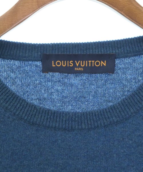 LOUIS VUITTON（ルイヴィトン）ニット・セーター 青 サイズ:M メンズ