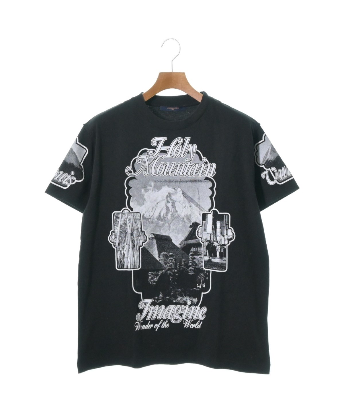 LOUIS VUITTON（ルイヴィトン）Tシャツ・カットソー 黒 サイズ:M 