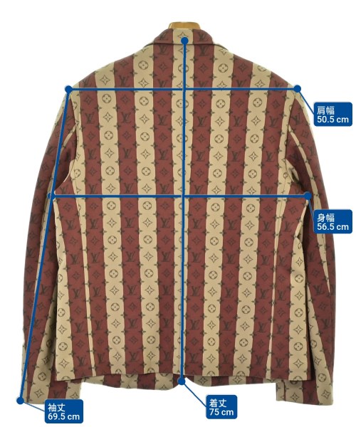 LOUIS VUITTON（ルイヴィトン）カジュアルジャケット ベージュ サイズ:52(XXL位) メンズ/2200392449014