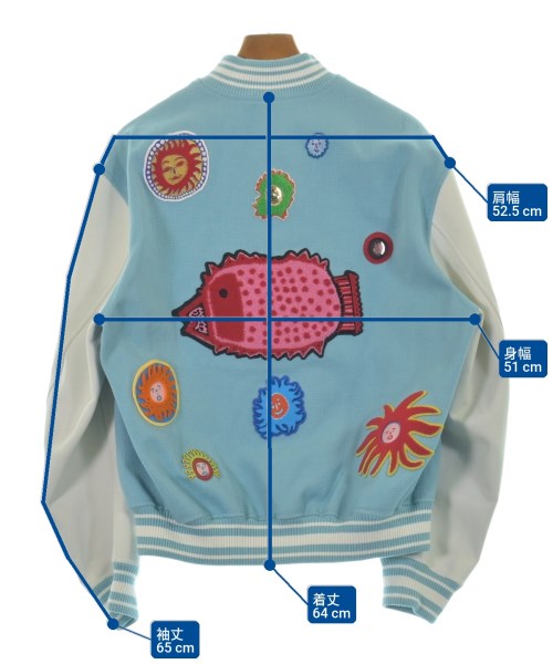 LOUIS VUITTON（ルイヴィトン）スタジャン 青 サイズ:46(M位) メンズ/2200514337014