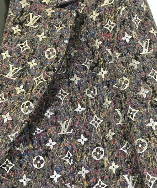 LOUIS VUITTON（ルイヴィトン）チェスターコート グレー サイズ:50(XL位) メンズ/2200516678023