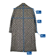 LOUIS VUITTON（ルイヴィトン）チェスターコート グレー サイズ:50(XL位) メンズ/2200516678023