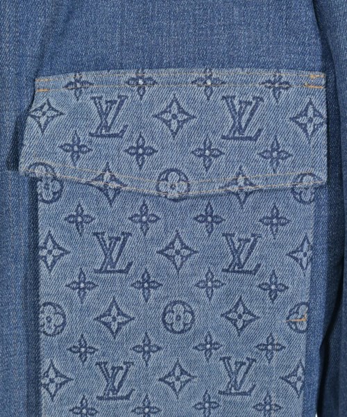 LOUIS VUITTON（ルイヴィトン）ダウンジャケット/ダウンベスト 紺 サイズ:48(L位) メンズ/2200459716042