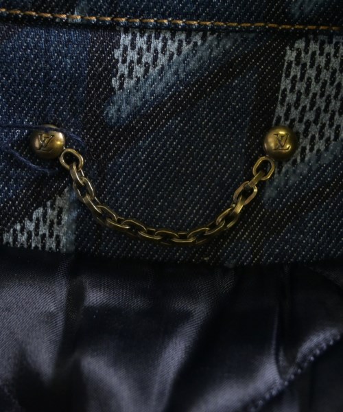 LOUIS VUITTON（ルイヴィトン）ダウンジャケット/ダウンベスト 青 サイズ:50(XL位) メンズ/2200460514019