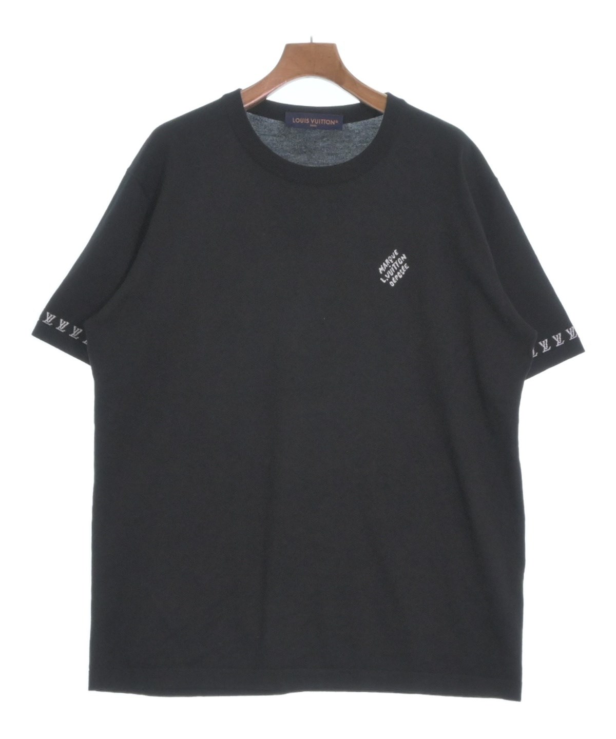 LOUIS VUITTON（ルイヴィトン）Tシャツ・カットソー 黒 サイズ:XL