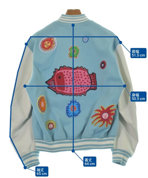 LOUIS VUITTON（ルイヴィトン）スタジャン 青 サイズ:46(M位) メンズ/2200503452018