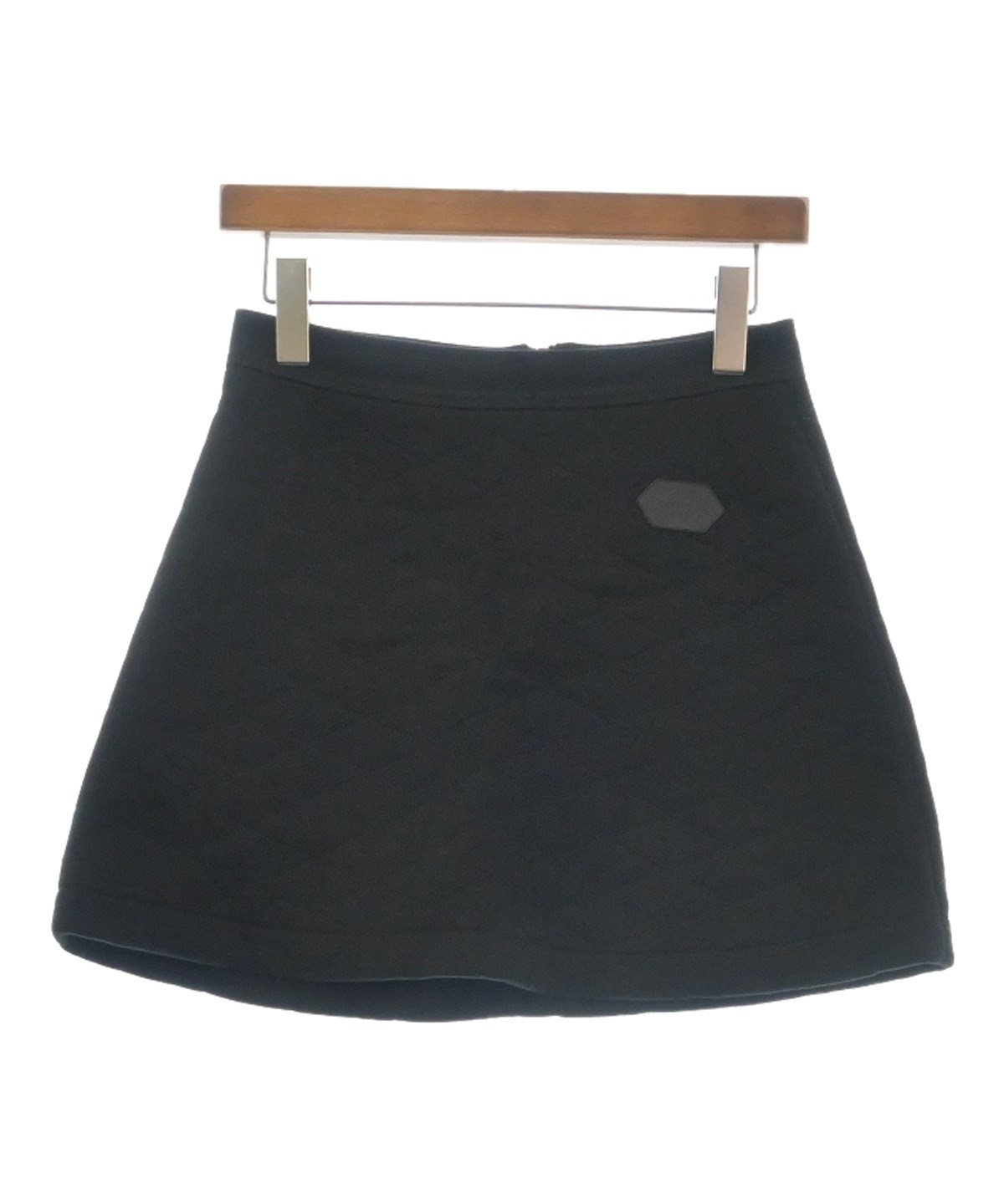 LOUIS VUITTON（ルイヴィトン）ミニスカート 黒 サイズ:-(M位