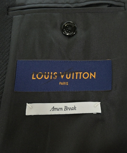 LOUIS VUITTON（ルイヴィトン）チェスターコート 黒 サイズ:46(M位) メンズ/2200510555016